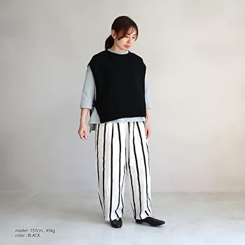 Amazon | [ユティリテ] ペルー ニットベスト UT307SSK11 (F, 10